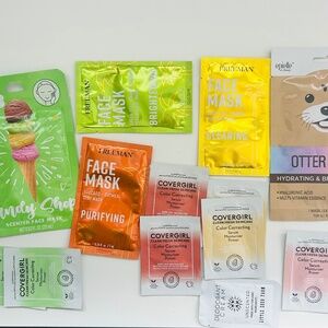 New facemasks!! 🥰💄💚🧡